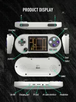 Console de jeux portable, DATA FROG SF2000, écran 3" IPS, Built-in 6'000 jeux rétro – Image 9