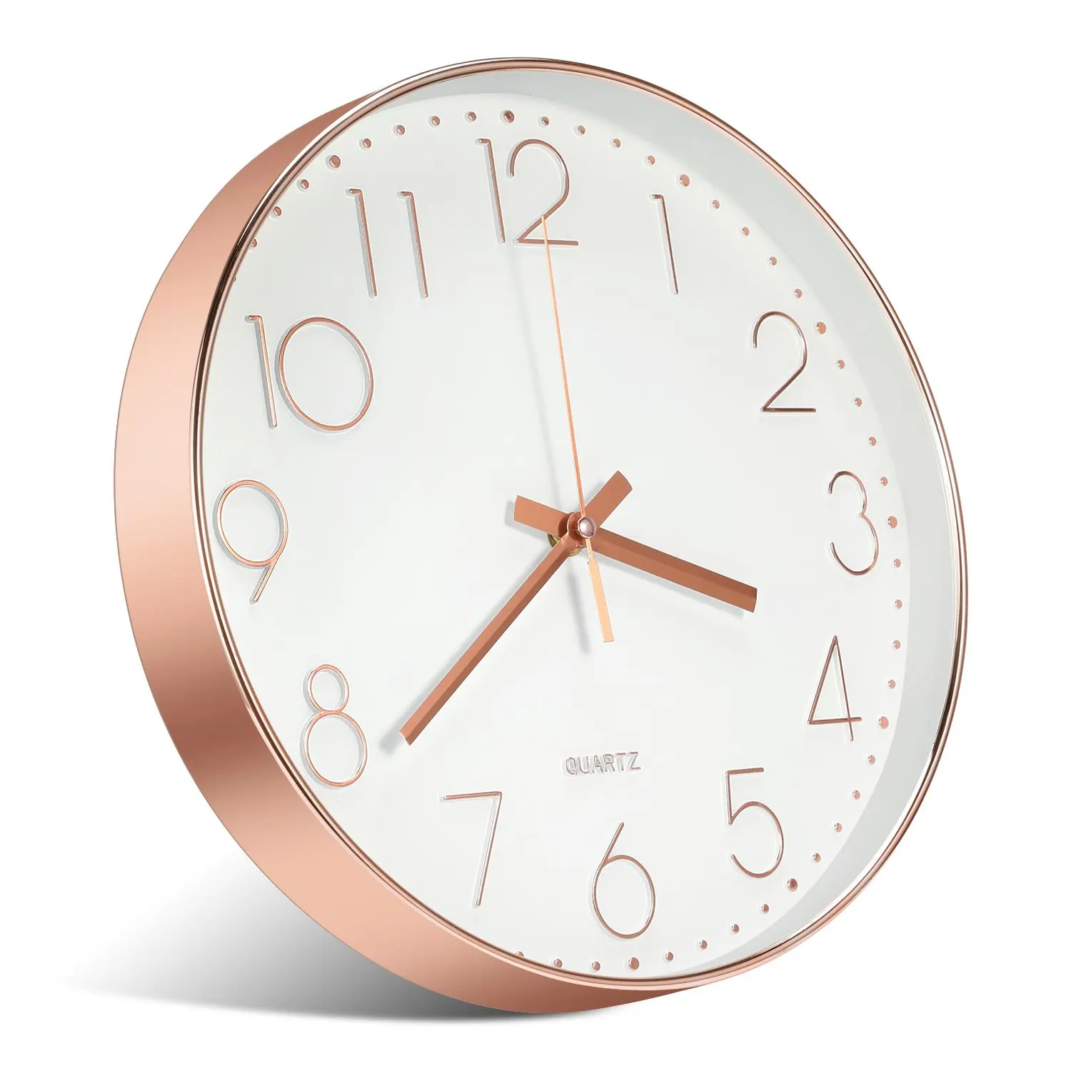Horloge murale ronde à Quartz, design moderne, diamètre 20 cm