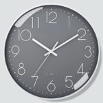 Horloge murale ronde à Quartz, silencieuse, verre antibuée et épaissi 4K, diamètre 30 cm – Image 2