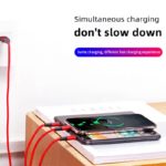 Câble de charge rapide 3 en 1, USB, pour iOS et Android – Image 2