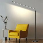 Lampadaire LED 28W réglable avec télécommande – 3600 lm, 3300K-6500K, hauteur ajustable