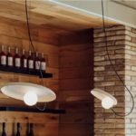 Suspension moderne et simpliste, tulipe en verre, à aimant, trois couleurs – Image 6
