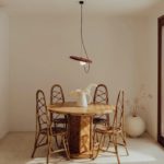 Suspension moderne et simpliste, tulipe en verre, à aimant, trois couleurs – Image 2