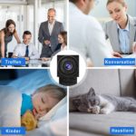 Mini caméra espion, 1080P, détection de mouvement, sécurité à domicile, bouton de chemise, avec télécommande – Image 4