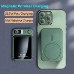 Chargeur de secours magnétique Qi, sans fil, 30'000mAh, 22.5W, charge rapide – Image 2