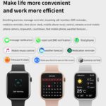 Montre connectée Série 8, écran IPS 2.05", IP68, iOS et Android, Smart Watch – Image 12