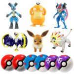 Pack de 6 figurines, Pokemon Ball, échelle 1/12 – Image 5