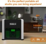 Graveur laser K6 Pro, 3000mw, marquage de logo, sans fil, gravure hors ligne – Image 2