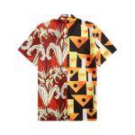 Chemise en coton pour homme, motif imprimé, à manches courtes, décontractée – Image 2