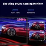 Moniteur portable 18.5″, écran IPS A+, 100Hz, 1920×1080, 3ms, USB Type-C, HDMI – Image 5