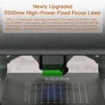 Graveur laser portable, CNC TX Pro 5500mW, marquage de logo, découpe, zone de gravure 85 x 85 mm – Image 4