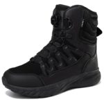 Bottes d'hiver avec bouton rotatif pour homme, isolantes et confortables – Image 3