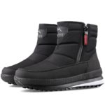 Bottes de neige rembourrées pour homme, imperméables, antidérapantes et confortables – Image 9
