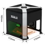 Graveur laser K6 Pro, 3000mw, marquage de logo, sans fil, gravure hors ligne – Image 7