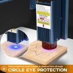 Graveur laser ultra fin 0.01mm, SCULPFUN S9, 5.5W, découpe précise, zone de gravure 410 x 420 mm – Image 17