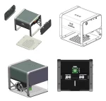 Graveur laser portable, CNC TX Pro 5500mW, marquage de logo, découpe, zone de gravure 85 x 85 mm – Image 12