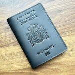 Etuis pour passeport espagnole en cuir, porte-passeport de voyage – Image 6