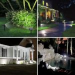 Lot de 2 projecteurs à énergie solaire, 52 LED, IP65, 3 modes d’éclairage, avec capteur de lumière – Image 7