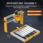 Fraiseuse CNC Pro Max, 500W, GRBL, pour plastiques, bois, pierre, aluminium et cuivre – Image 3