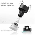 Spot LED en aluminium, anti-éblouissement, 8 W, RCI >97, à encastrer, installation polyvalente – Image 9