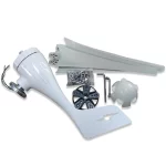 Energie éolienne à vent, 3000W, avec système hors réseau, 5 pales, pour usage domestique – Image 8