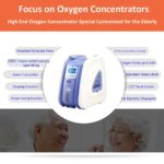Concentrateur d’oxygène portable AM-2 – 2 à 9 L/min, écran LCD, filtre HEPA – Image 6