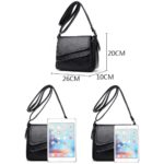 Sacs à bandoulière en cuir, multi-poche, pratique et moderne – Image 14