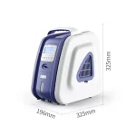 Concentrateur d’oxygène portable AM-2 – 2 à 9 L/min, écran LCD, filtre HEPA – Image 7