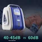 Concentrateur d’oxygène portable AM-2 – 2 à 9 L/min, écran LCD, filtre HEPA – Image 4