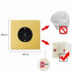 Interrupteur d’éclairage en acier inoxydable, à bouton-poussoir, 2 voies, Rj45, TV, Type 86, Or – Image 17
