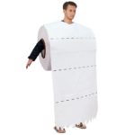 Costume de rouleau de papier toilette, déguisement pour adulte