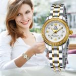 Montre mécanique en acier inoxydable, étanche, verre Saphir, diamant de luxe – Image 2