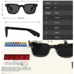 Lunettes de soleil rétro, verres solaires, protection UV400 – Image 5