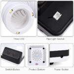 Aspirateur dentaire, collecteur de poussière pour polissage, équipement de laboratoire, 60W, LED – Image 5