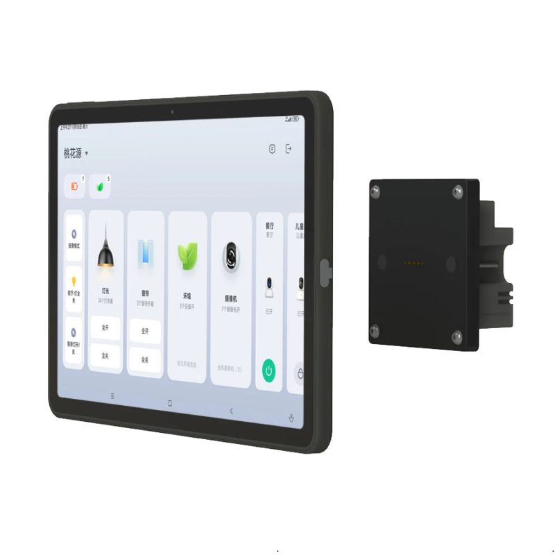 Support mural magnétique pour tablette, Samsung Galaxy Tab A8 10.5", charge rapide 18 W, station de développement