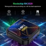 HK1 Smart TV Box Android 13, Quad Core A53, RAM 4GB, Support 8K, HDR10+, Dual Wifi 6, BT 4.0 – Image 2