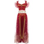 Costume de princesse orientale, danse du ventre, déguisement complet – Image 2