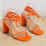 Sandales Stiletto élégantes à talons hauts, lanières croisées – Image 6