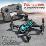 K12 MAX – Drone pliable brushless avec télécommande à écran, caméra HD et évitement d’obstacles – Image 6