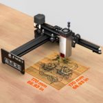 Graveur laser portable NEJE 3, CNC de découpe de précision 0.075mm, zone de travail 170 x 170 mm – Image 2