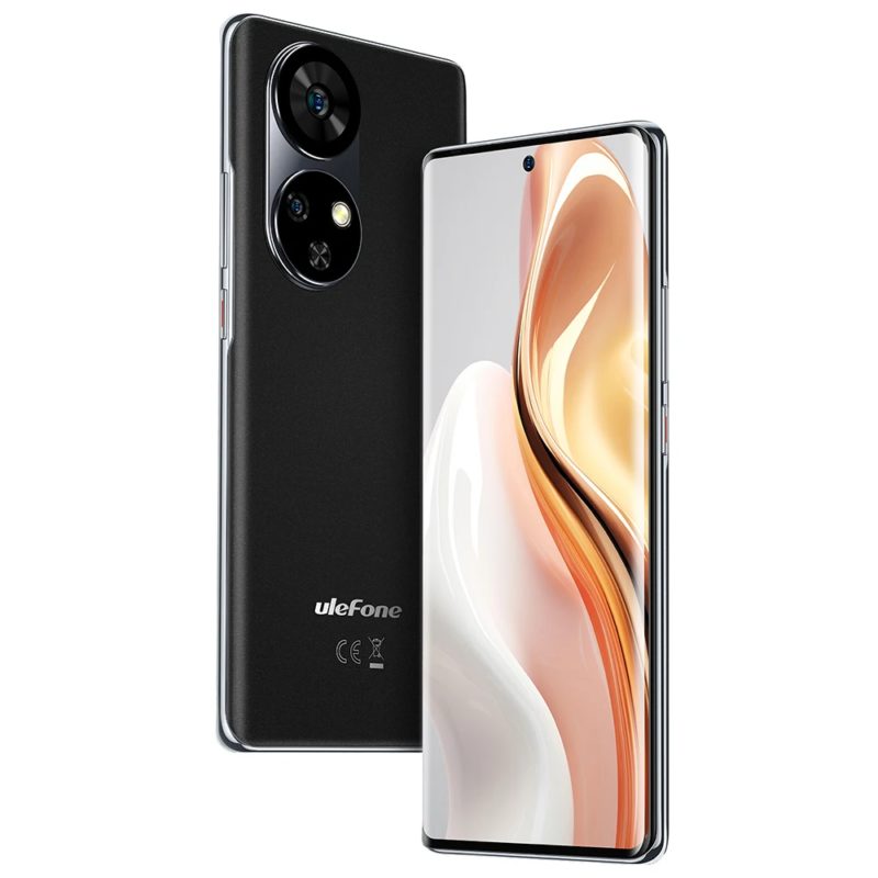 Smartphone Ulefone Note 17 Pro, écran incurvé AMOLED 6.78″ 2400 x 1080 FHD+, 120Hz, 12 + 256 Go, Android 13