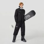Combinaison de Ski, Snowboard unisexe à capuche, chaude, imperméable et respirante, vêtements d'hiver – Image 6
