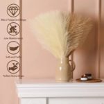 Lot de 15 tiges de pampa artificielles, bouquet pour décoration – Image 3