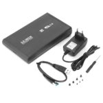 Châssis externe pour disque dur externe SATA USB 3.0, en alliage d'aluminium, avec câble USB