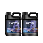 AB Résine époxy à séchage rapide, 250ml à 500ml, pour l'artisanat