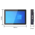 Tablette PC industrielle Higole F3APL, écran tactile 8'', Intel N3350, WiFi 5, 4 Go LDDR4, 64 Go eMMC, BT4.2 – Image 6