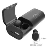 Écouteurs intra-auriculaires Bluetooth 5.0 TWS, étui de chargement 4800mAh, avec micro et câble USB de type C – Image 4