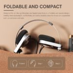 Casque audio iKF R3 rétro chic, Bluetooth 5.4, casque pliable vintage, 60 heures de lecture – Image 3