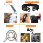 Kit de survie multifonction pour aventure en plein air, camping, randonnée, 10 pièces – Image 4