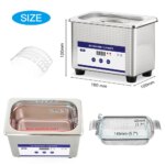 Nettoyeur à ultrasons professionnel 800ml, écran Affichage LED, 40 kHz, 35 W – Image 6